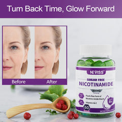 NEVISS etiqueta nutricional en primer plano indicando pureza y calidad