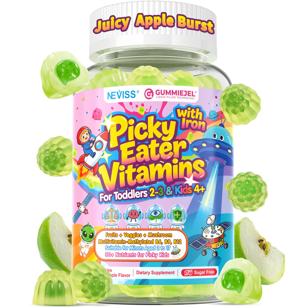 Envase NEVISS frontal mostrando información clave y beneficios sin azúcar