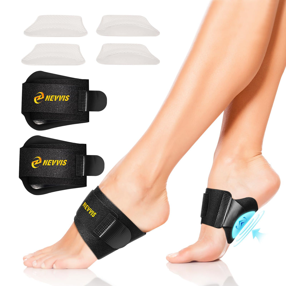 NEVVIS vista frontal del soporte mostrando diseño y beneficios de soporte