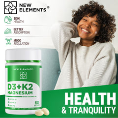 New Elements etiqueta con lista de ingredientes y dosificaciones