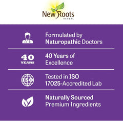 NEW ROOTS HERBAL presentación en packaging profesional lista para venta