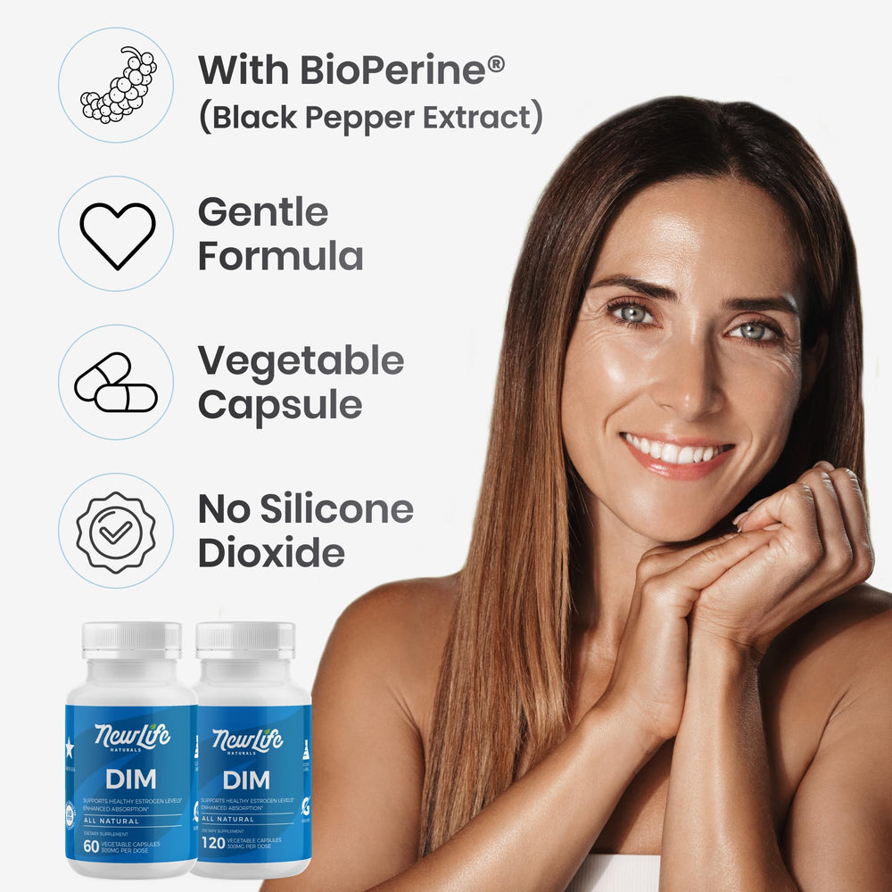 NewLife Naturals etiqueta nutricional visible con ingredientes y guía segura
