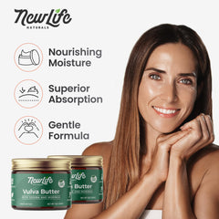 NewLife Naturals aplicación en mano demostrando fácil absorción