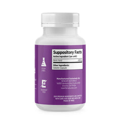 NewLife Naturals etiqueta del envase con ingredientes y cantidad por unidad