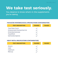 NewRhythm Probiotics, sin refrigeración y práctico de llevar.