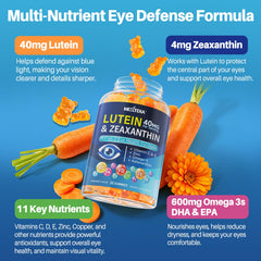 Nextdia etiqueta con lista AREDS2 y ingredientes clave visible