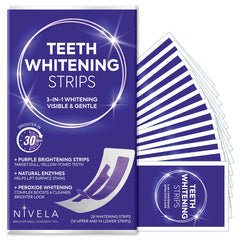 NIVELA empaque frontal mostrando 14 tratamientos y beneficios visibles