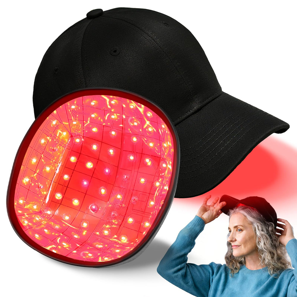NNUSHK gorra láser vista frontal mostrando cobertura completa