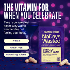 No Days Wasted cápsulas detalle textura para fácil ingestión