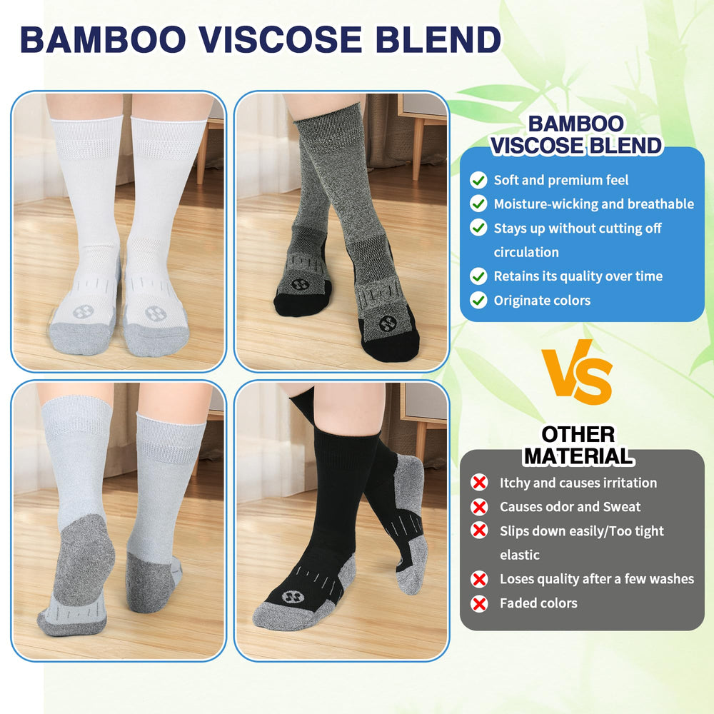 NOLUNT textura de viscosa de bambú mantiene los pies secos