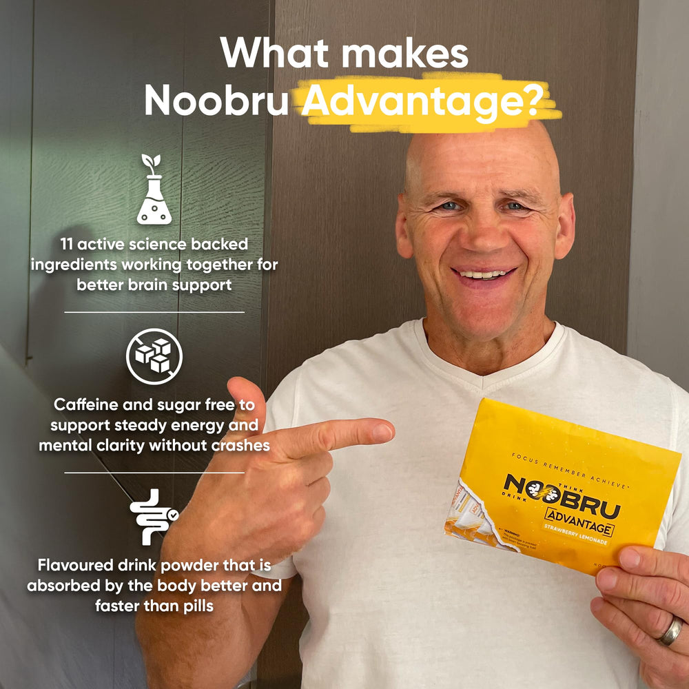 Etiqueta Noobru mostrando ingredientes clave y transparencia formulación