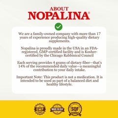 Nopalina omega-rich fiber blend supports balanced daily nutrition