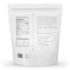 NorCal Organic polvo con textura fina, ideal para batidos y repostería