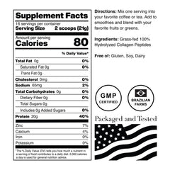 NorCal Organic textura del polvo finamente hidrolizado para mezcla rápida