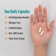 Nordic Naturals cápsula en primer plano mostrando tamaño compacto