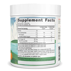 Nordic Naturals close-up de textura de gomita que muestra suavidad y sabor