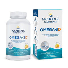 Nordic Naturals frente del empaque beneficiando la confianza del comprador