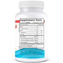 Nordic Naturals aceite omega‑3 en gotero ilustrando concentración de DHA