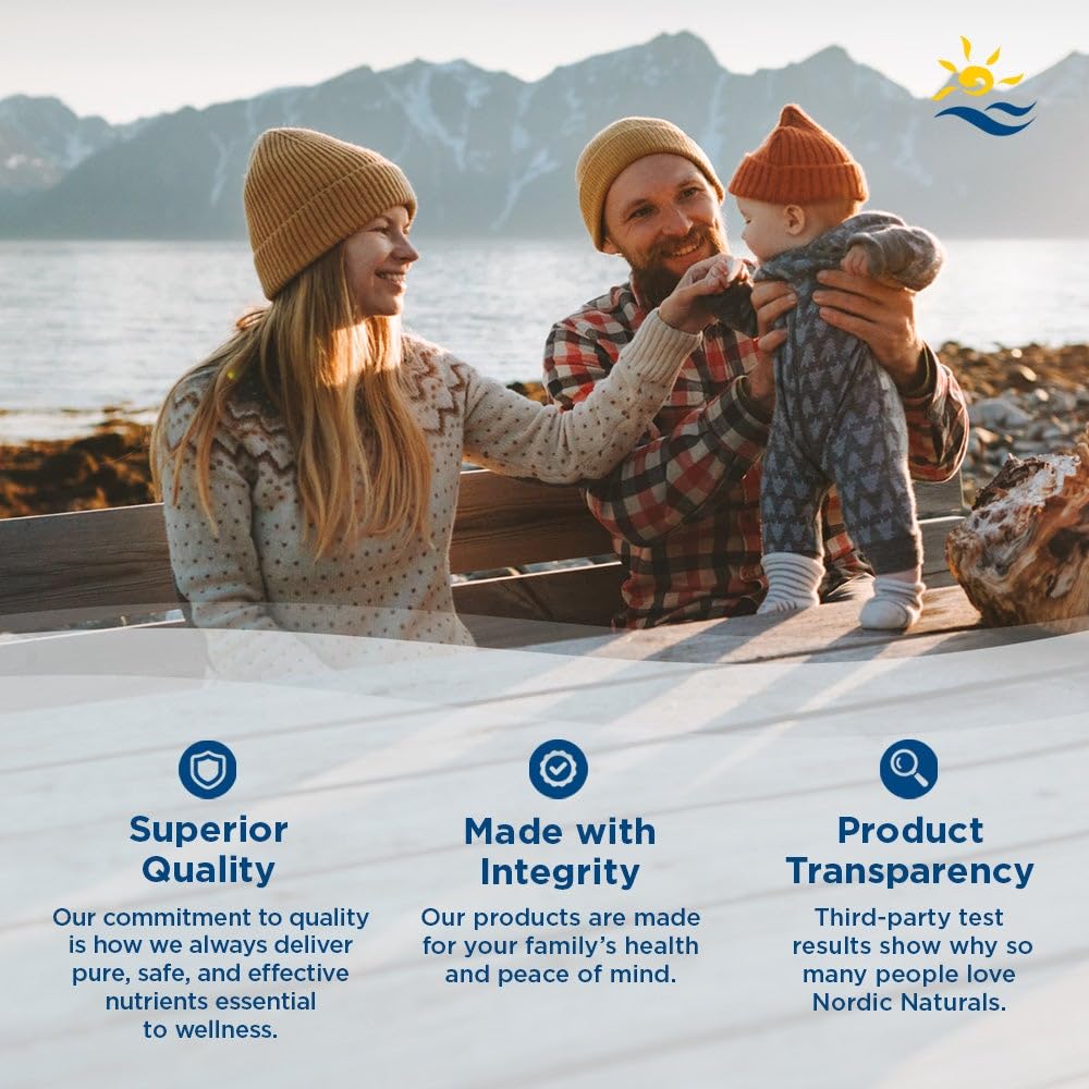 Nordic Naturals presentación en ambiente doméstico que sugiere bienestar