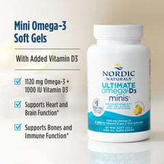 Nordic Naturals corte de cápsula mostrando aceite puro y absorción