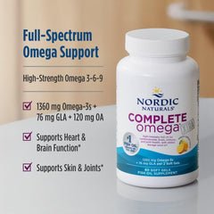 Nordic Naturals detalle de cápsula y textura oleosa que indica alta absorción