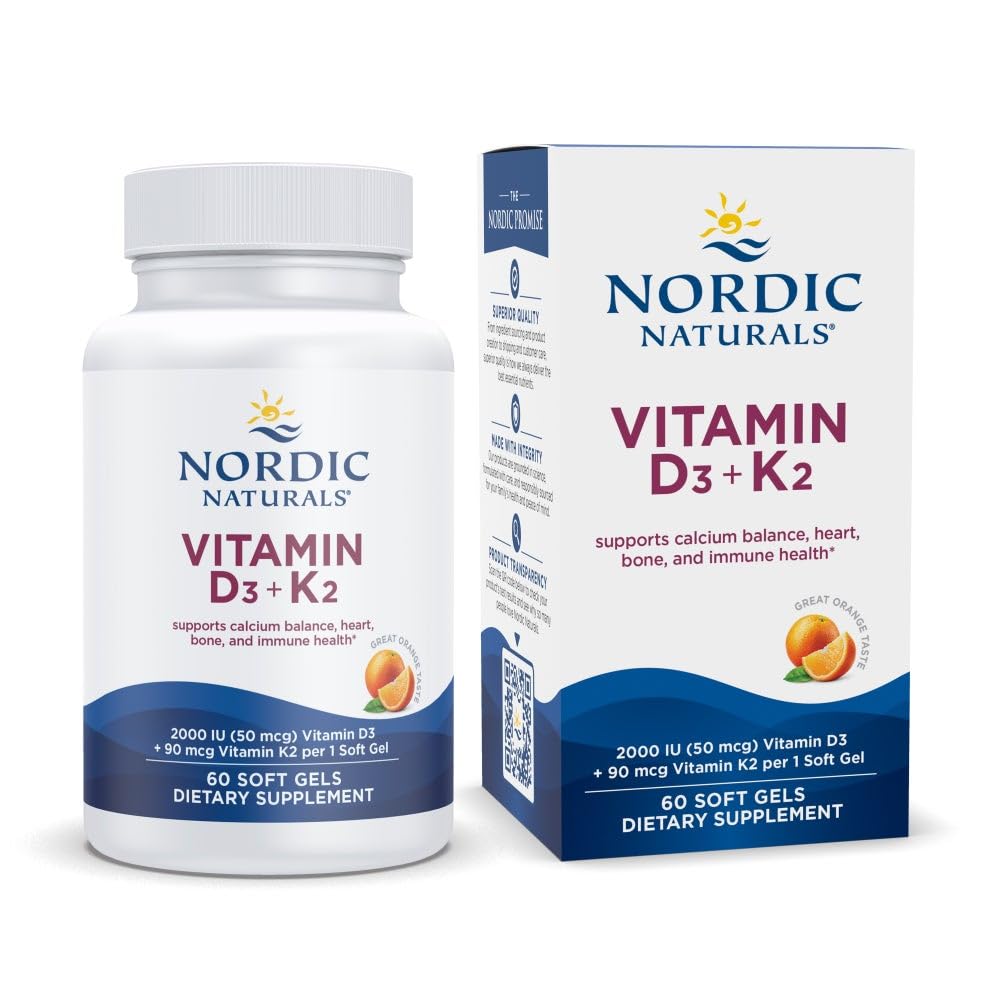 Nordic Naturals frontal del envase mostrando 60 softgels, confianza y pureza