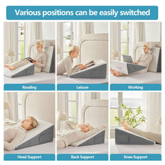 Detalle de corte de espuma Nordjager con memory foam superior que aporta confort