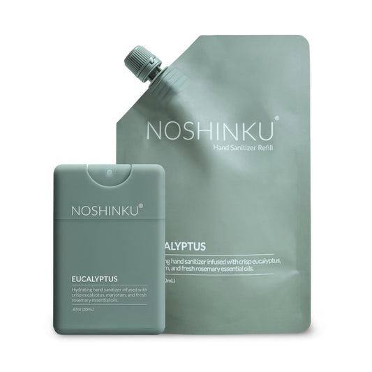 Noshinku atomizador frontal mostrando diseño mate y fácil agarre