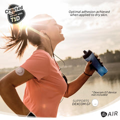 Not Just A Patch parche con gotas de agua, impermeable y resistente al sudor