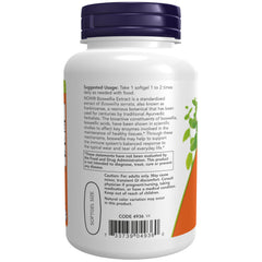 Aceite MCT en el interior de la cápsula NOW Boswellia para mejor absorción