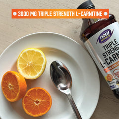 NOW Foods cucharada medida con líquido listo para tomar, cómoda dosificación