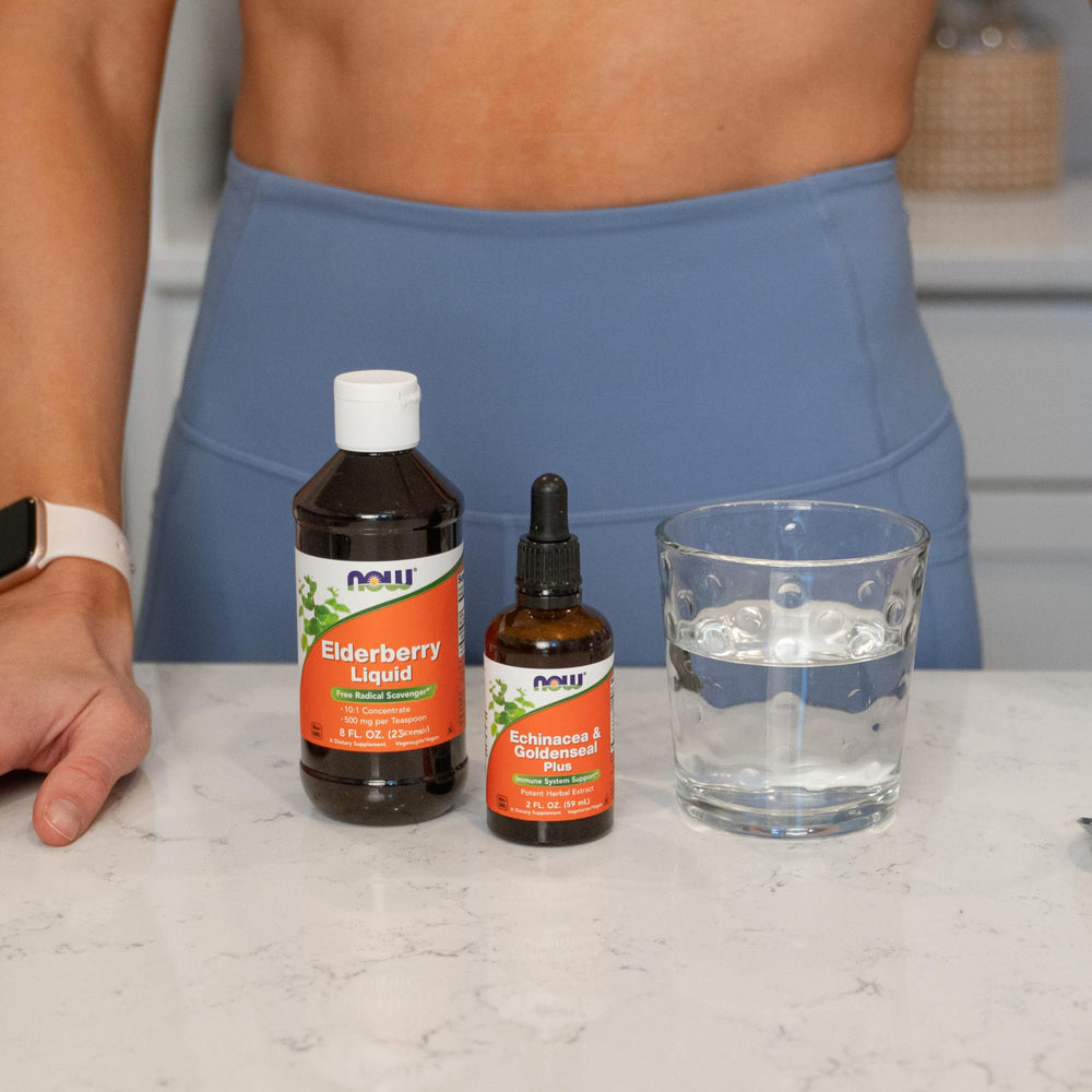 NOW Foods vista 360 del frasco y envase, calidad de empaque garantizada