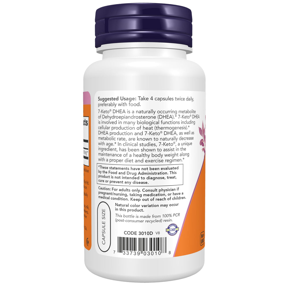 NOW Foods cápsula en primer plano que destaca la pureza del ingrediente