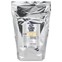 NOW Foods frente del empaque mostrando 12 lb y marca, confianza de calidad