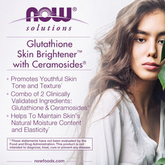 NOW Foods detalle de Ceramosides® resaltando origen vegetal y hidratación