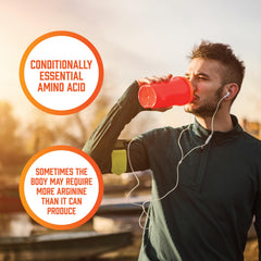 NOW Foods ingredient panel showing amino acids and amounts.