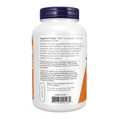 Now Foods etiqueta legible con ingredientes y certificaciones, confianza en calidad
