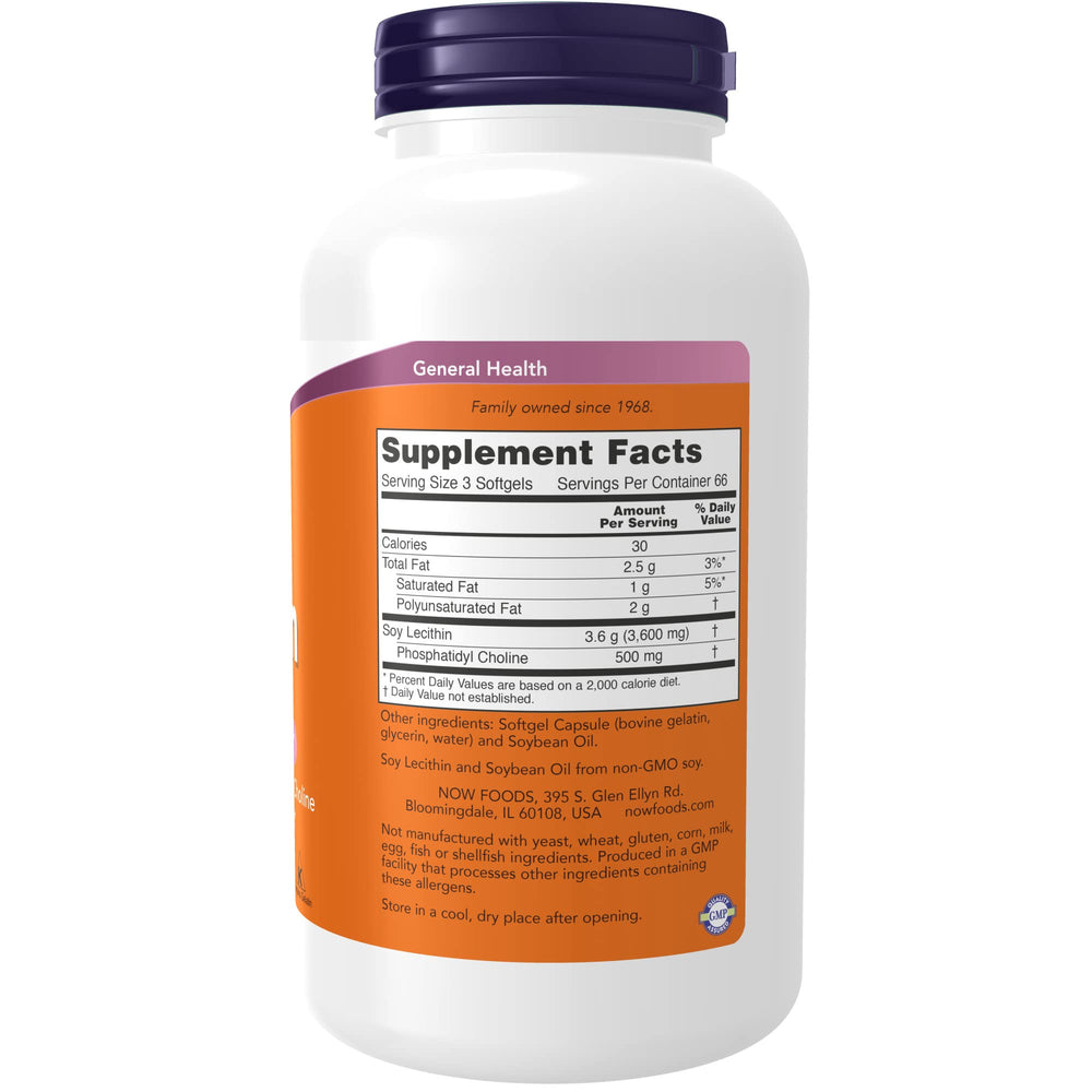 NOW Foods primer plano de softgel que revela textura y brillo para fácil ingestión