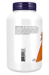 NOW Foods etiqueta nutricional y certificaciones visibles para confianza
