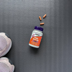 NOW Foods etiqueta nutricional legible con información de ingredientes