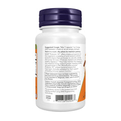 NOW Foods vista cercana de polvo interior sugiriendo alta potencia de UFC