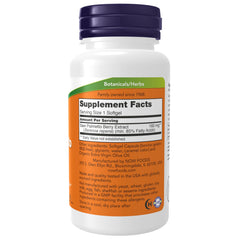 NOW Foods softgel en primer plano que facilita la ingestión y absorción