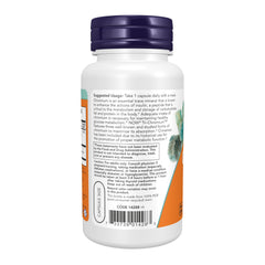 NOW Foods etiqueta con ingredientes y certificaciones GMP para confianza del consumidor