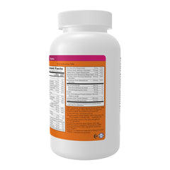 NOW Foods detalle de etiqueta con información de dosis y certificación GMP