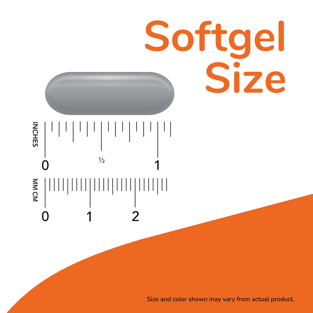 NOW textura de la cápsula blanda que facilita ingestión y absorción