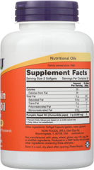 NOW Foods etiqueta nutricional enfocada en ingredientes y pureza