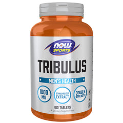 NOW Foods frasco frontal mostrando etiqueta y cantidad 180 tabletas, confianza de marca
