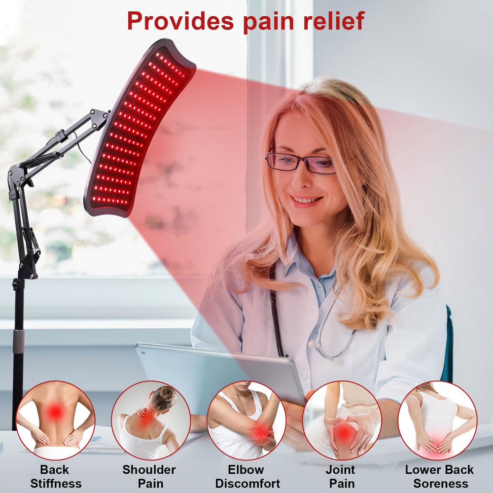 NoxLumina enfocado en espalda y hombros para recuperación muscular eficaz