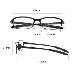 NRDIK gafas en uso leyendo, comodidad para largas sesiones