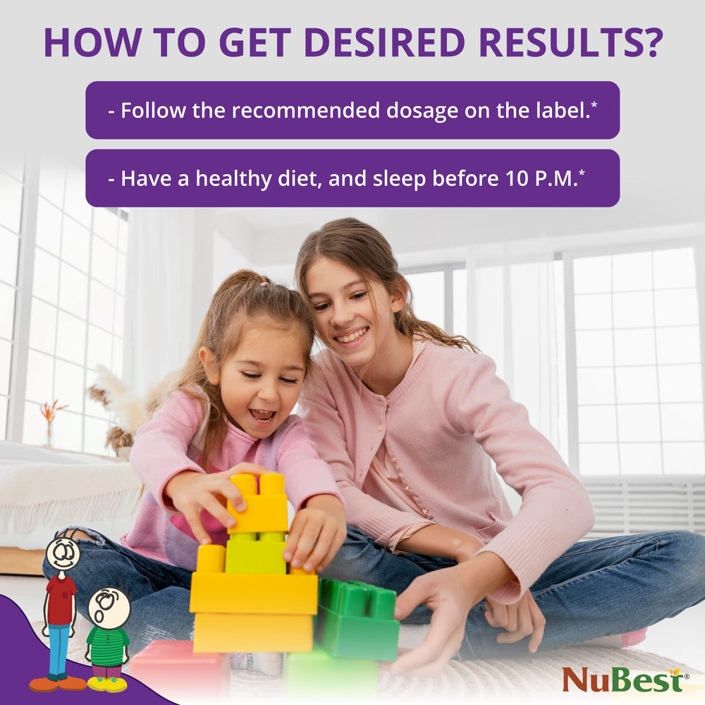 NuBest tabletas en una placa lista para servir y fomentar la rutina